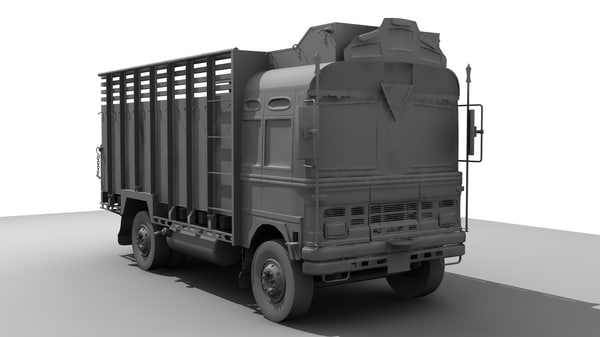 3d indian truck model - Indian Truck... by LSDhillon